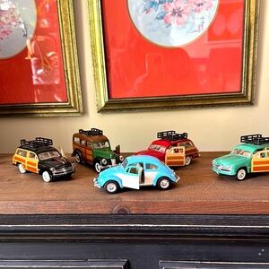 🏎️🪲🔥Classic Toy Car Set - Multicolor Volkswagen